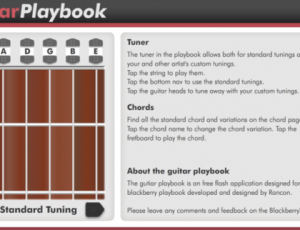 Guitar Playbook